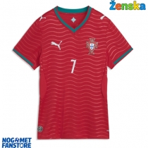 Portugal Cristiano Ronaldo #7 Domaci Dres za Ženska SP 2026 Kratak Rukav
